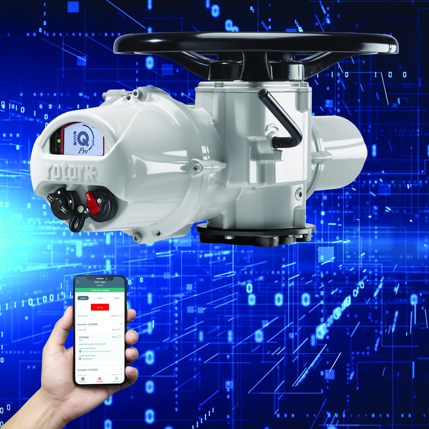 <p>Product launch IQ3 Pro intelligent electric actuators with full mobile App integration </p>