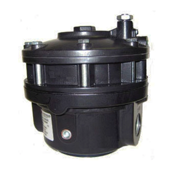 Fairchild - M4800A - Forward-Exhaust High Flow No Bleed Pneumatic Volume Booster with Bypass Valve