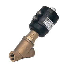 Alcon - 2-2 Way Piston Actuated Valve Compact Version – Bronze