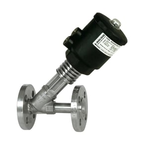 Alcon - 2-2 Way Piston Actuated Valve Flanged – Stainless Steel