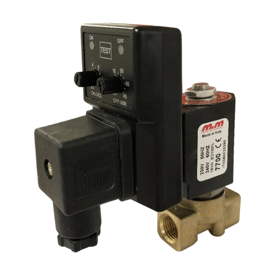 M&M - Automatic drain valve systems with solenoid valves