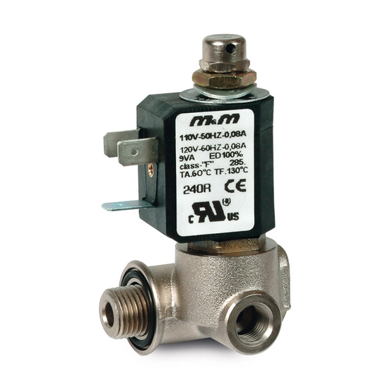 M&M - B356, B326 Series - Pilot Solenoid Valve with Manual Override – To Pilot PAVs