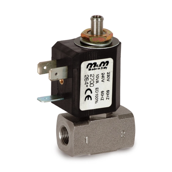 M&M - B398 - 3-2 way direct acting solenoid valve