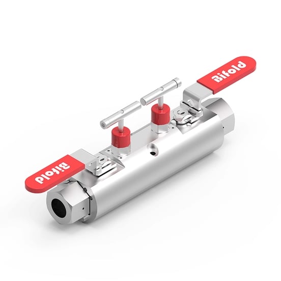 Bifold - BV63 - Double block and double bleed (ball-needle-needle-ball) manifold