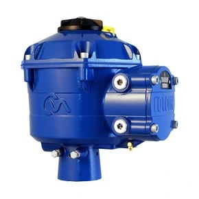 CVA Range Precision Modulating Actuator - CVQ+valve