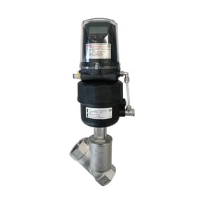 M&M - Control Piston Actuated Valve with Integrated Positioner – Stainless Steel