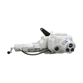 SM-6000 S2 heavy duty electric rotary actuator with local controls