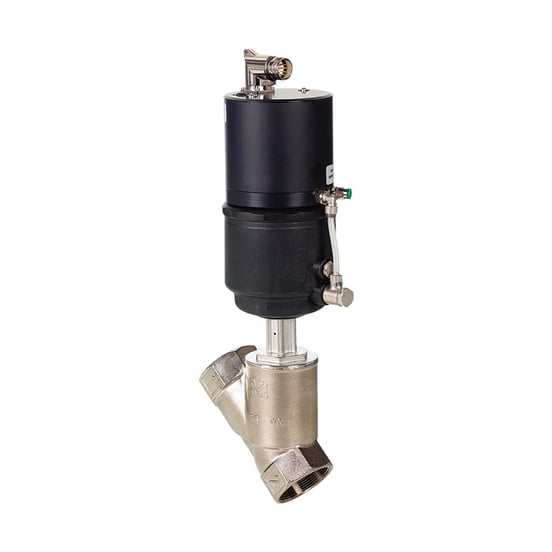 Alcon - Control Piston Actuated Valve with Integrated Positioner – Stainless Steel