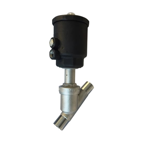 M&M - 2-2 Way on-off Sanitary Piston Actuated Valve SPV – Tube Weld & Clamp