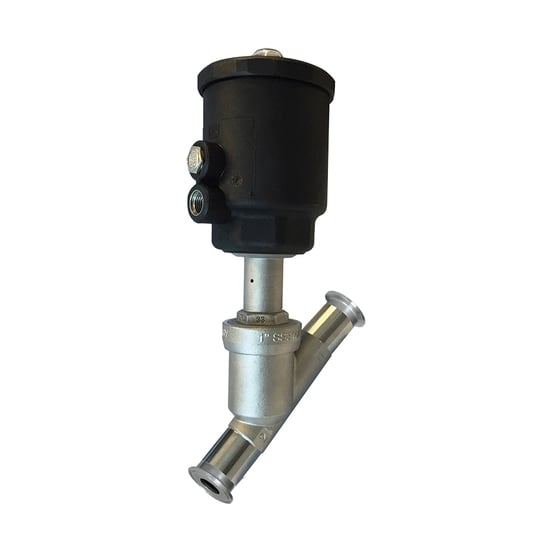 M&M - 2-2 Way on-off Sanitary Piston Actuated Valve SPV – Tube Weld & Clamp